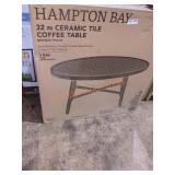 Pick up in Milton, Hampton Bay 32" Coffee Table