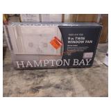 Pick up in Milton, Hampton Bay 9" Twin Window Fan