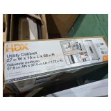 Pick up in Milton, HDX Utility Cabinet 27"x 15"