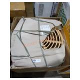 Milton Pick Up. Braxton Studio Rattan Stool