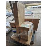 Freestanding Bathtub, Wall Cabinet, Everbuilt