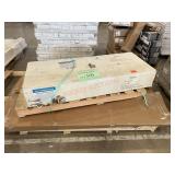 61in Vanity Top, Frosted Glass Doors (damaged)