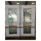 Exterior Door with Blinds