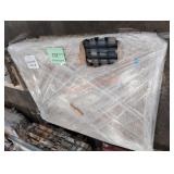 Black Metal Fence Panel