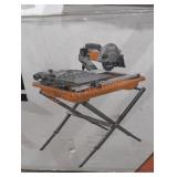 RIDGID 7" Wet Tile Saw with Stand
