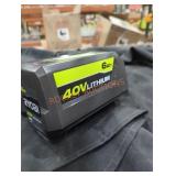 Ryobi 40v 6 ah battery