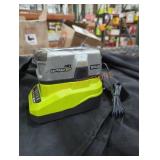Ryobi 18v battery and charger