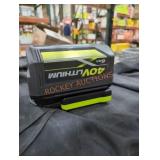 Ryobi 40v 6 ah battery and charger