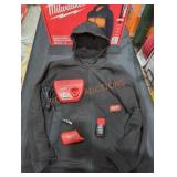 Milwaukee M12 Heated Hoodie Kit, L Black