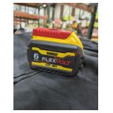 DeWalt 20v/60v flex volt 6 ah battery