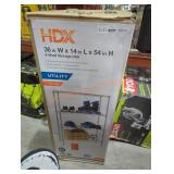 HDX 36" w x 14" L x 54" H 4 shelf storage unit