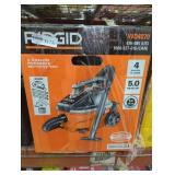 Ridgid 4 gallon portable wet/dry Vacuum