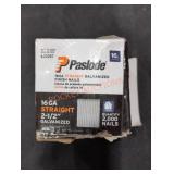 16 GA Straight 2-1/2" Galvanized