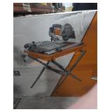 RIDGID 7" Wet Tile Saw with Stand