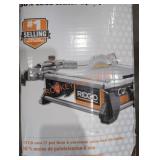 RIDGID 7" Table Top Wet Tile Saw