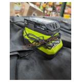 Ryobi 18v 1.5 ah battery and charger