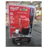 Milwaukee M12 xc 6 ah battery