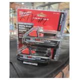 2 Milwaukee high output cp 3 ah batteries