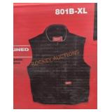 Milwaukee HD lined Sherpa vest XL XXL Milwaukee