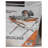 RIDGID 7" Wet Tile Saw with Stand