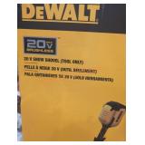 Dewalt 20V Snow Shovel