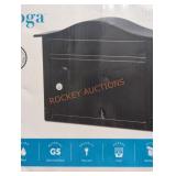 Black wall mount Mailbox