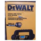 Dewalt Portable Jump Starter Inflator
