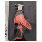 Milwaukee M12 Hackzall TOOL ONLY, May have normal