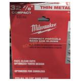 Milwaukee 32-7/8" Compact Portable Band Saw Blades