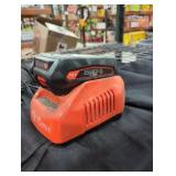 Echo 56v 2.5 ah battery and charger