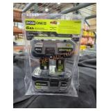 2 Ryobi 18v 6 ah batteries