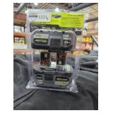 2 Ryobi 18v lithium high performance 6 ah