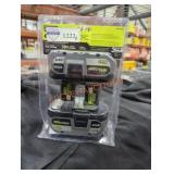 2 Ryobi 18v lithium high performance 6 ah