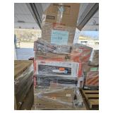 HDX Shelving, Heaters, Mystery Boxes HDX Shelving, Heaters, Mystery Boxes