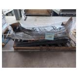Pallet of Metal Sheeting and Posts Pallet of Metal Sheeting and Posts
