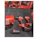 Milwaukee M18 2 Tool Combo Kit Milwaukee M18 2 Tool Combo Kit
