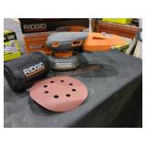 Ridgid 18v 5" Random Orbit Sander, Tool Only