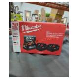 Milwaukee M18 high output 6 ah, 2 5 ah batteries Milwaukee M18 high output 6 ah, 2 5 ah batteries