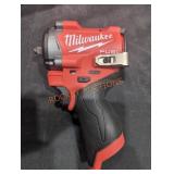 Milwaukee M12 3)8" Stubby Impact