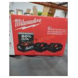 Milwaukee M18 high output 6 ah, 2 5 ah batteries Milwaukee M18 high output 6 ah, 2 5 ah batteries