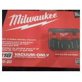 Milwaukee M18 2-gallon wet dry vacuum Milwaukee M18 2-gallon wet dry vacuum