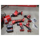 Milwaukee M18 5 Tool Combo Kit Milwaukee M18 5 Tool Combo Kit