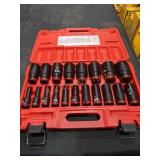 Milwaukee 19pc. 1/2" Drive Impact Socket Kit Milwaukee 19pc. 1/2" Drive Impact Socket Kit