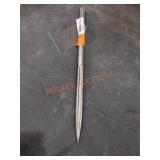 Milwaukee 16 in. SLEDGE SDS-MAX Bull Point Chisel Milwaukee 16 in. SLEDGE SDS-MAX Bull Point Chisel