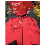 Milwaukee M12 Heated Hoodie, M Red Milwaukee M12 Heated Hoodie, M Red