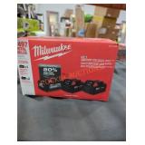 Milwaukee M18 high output 6 ah, 2 5 ah batteries Milwaukee M18 high output 6 ah, 2 5 ah batteries