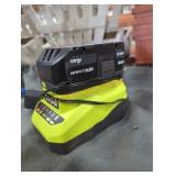 Ryobi 18v 4 ah battery and charger