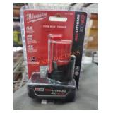 Milwaukee M12 xc 6 ah battery Milwaukee M12 xc 6 ah battery