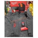 Milwaukee M12 Heated Toughshell Jacket Kit, L Milwaukee M12 Heated Toughshell Jacket Kit, L