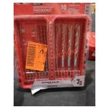 Milwaukee 10pc Hammer Bits